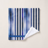 Zomer Populair Navy Blue Boat Stripes Collectie Bad Handdoek (Wasdoekje)