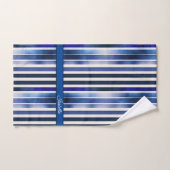 Zomer Populair Navy Blue Boat Stripes Collectie Bad Handdoek (Handdoek)