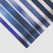 Zomer Populair Navy Blue Boat Stripes Collectie Tissuepapier (Detail)