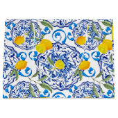 Zomer, Portugese tegels, citrusvruchten, citroenen Groot Cadeauzakje (Voorkant)