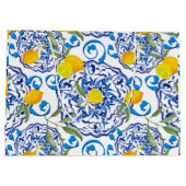 Zomer, Portugese tegels, citrusvruchten, citroenen Groot Cadeauzakje (Achterkant)