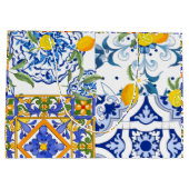 Zomer, Portugese tegels, citrusvruchten, citroenen Groot Cadeauzakje (Achterkant)