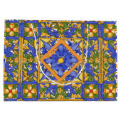 Zomer, Portugese tegels, citrusvruchten, citroenen Groot Cadeauzakje (Achterkant)