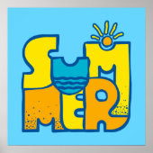 zomer poster (Voorkant)