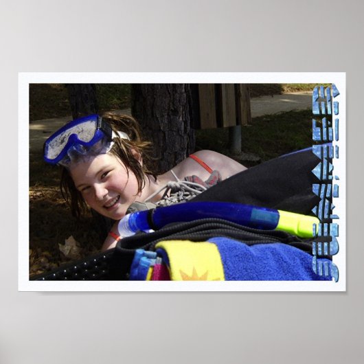 zomer poster (Voorkant)