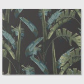 Zomer print. Oerwoud regenwoud. Cadeaupapier (Vlak)