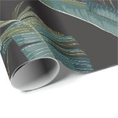 Zomer print. Oerwoud regenwoud. Cadeaupapier (Rol Hoek)