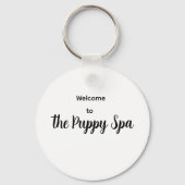 Zomer Puppy Sleutelhanger (Achterkant)
