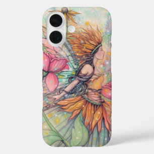 Zomer Queen Fairy Fantasy Art iPhone 16 Hoesje