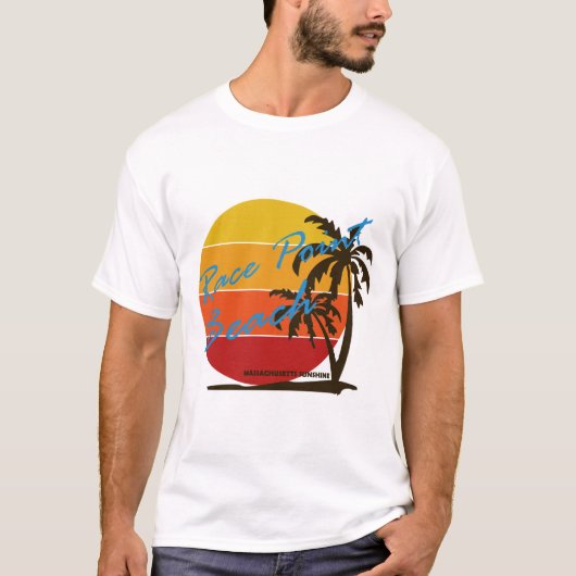 Zomer Race Point - massachusetts T-shirt (Voorkant)