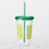 Zomer-Ready Acryl Tumbler – 16 oz Drinkbeker (Rechts)