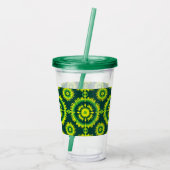 Zomer-Ready Acryl Tumbler – Blijf Koel in Stijl Drinkbeker (Achterkant)