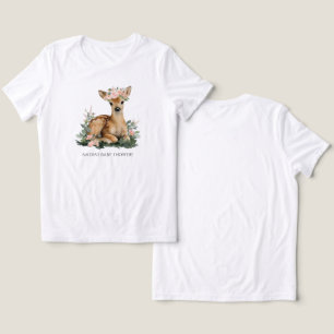 Zomer Ree Watercolor Moeder Wordt Tri-Blend Shirt