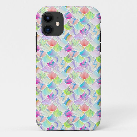Zomer regenboog schubben Case-Mate iPhone case (Achterkant)