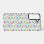 Zomer regenboog schubben samsung galaxy hoesje (Achterkant horizontaal)