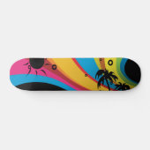 Zomer regenboogpalm elk skateboard (Horizontaal)