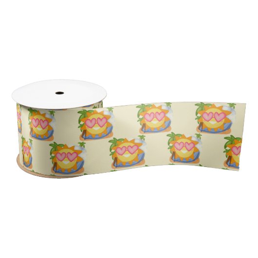 Zomer Relaxing Vakantie Zon Satijnen Lint (Spoel)