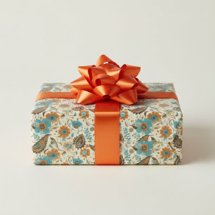 Zomer Retro  Cadeaupapier