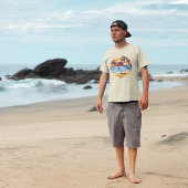 Zomer Retro Design Stijl T-shirt