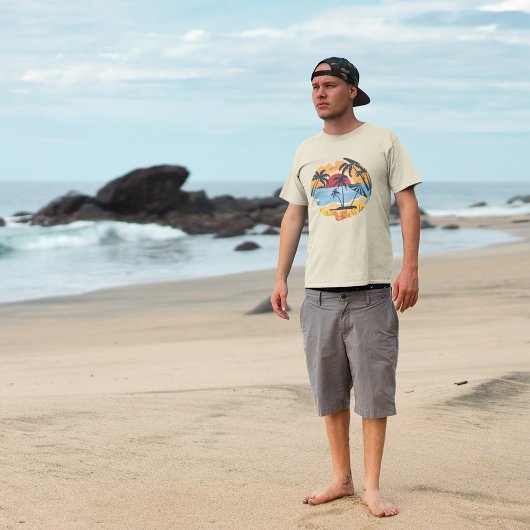 Zomer Retro Design Stijl T-shirt