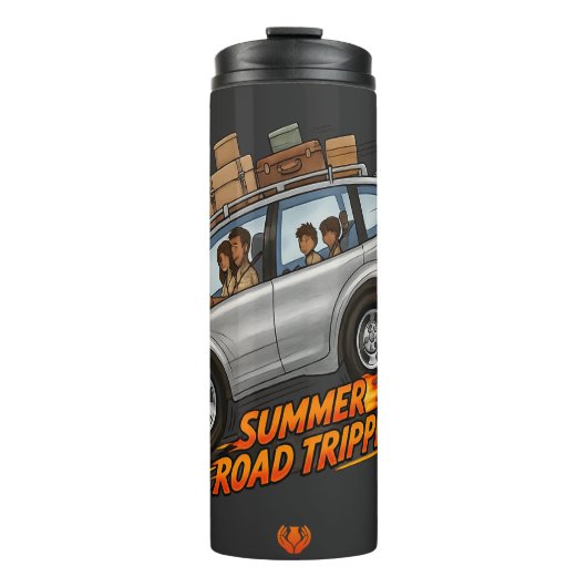 Zomer Roadtrippen Thermosbeker (Voorkant)
