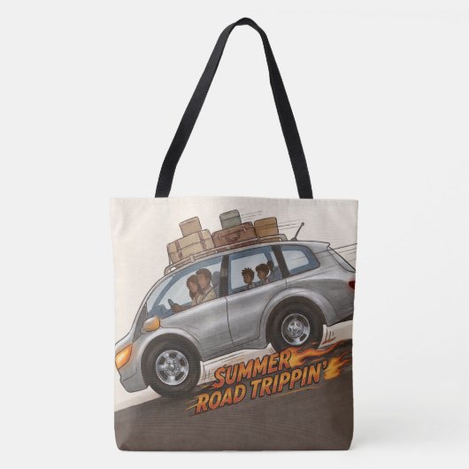 Zomer Roadtrippen Tote Bag (Voorkant)