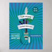 Zomer Rock Festival logo toevoegen uitnodiging