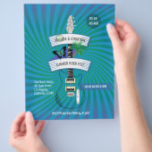 Zomer Rock Festival Trouwdag Flyer (Hand)