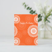 Zomer Rode Briefkaart (Staand voorkant)