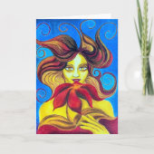 Zomer Romance wenskaart Kaart (Voorkant)