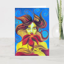 Zomer Romance wenskaart Kaart