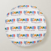 zomer rond kussen (Achterkant)