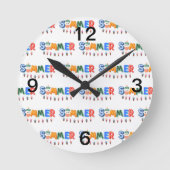 zomer ronde klok (Voorkant)