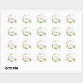 Zomer Ronde Sticker (Vel)