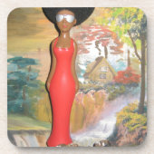  zomer Rood.png Bier Onderzetter (Voorkant)