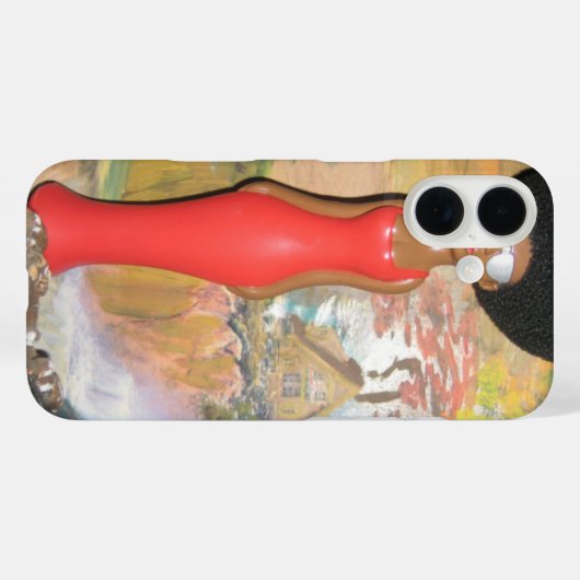  zomer Rood.png Case-Mate iPhone Case (Achterkant (horizontaal))