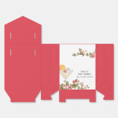 Zomer Roos Brunch Bubbly Champagne Baby shower Bedankdoosjes (Ongevouwen)