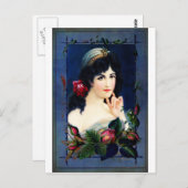 ZOMER ROOS.jpg Briefkaart (Voorkant / Achterkant)