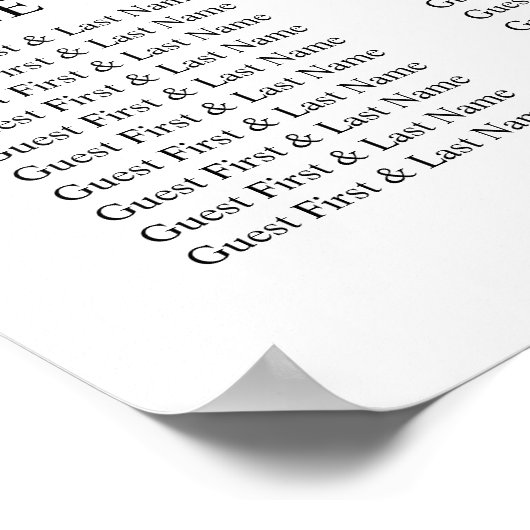 Zomer Roos Tuin Roze Bloemen Zitkaart Poster (Hoek)