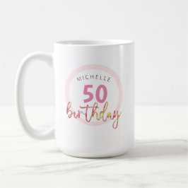 Zomer Roze Bloemen Exotische Waterverf Illustratie Koffiemok