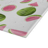Zomer Roze & Groene Watermeloen Patroon Snijplank (Hoek)