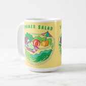 Zomer Salade Koffiemok (Voorkant links)