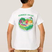 Zomer Salade T-shirt (Achterkant)