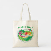 Zomer Salade Tote Bag (Achterkant)
