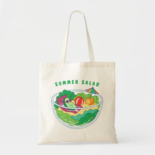 Zomer Salade Tote Bag (Voorkant)