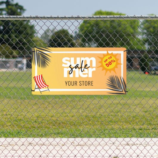 Zomer Sale Custom Spandoek (Insitu)