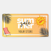 Zomer Sale Custom Spandoek (Horizontaal)