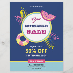 Zomer Sale Flyer