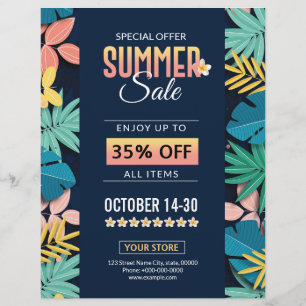 Zomer Sale Flyer