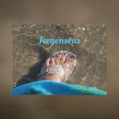 Zomer Sandalen Splashing en Wading bij het strand Deurmat